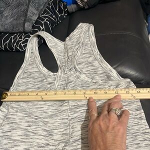 Lululemon Gray Patterned Tank